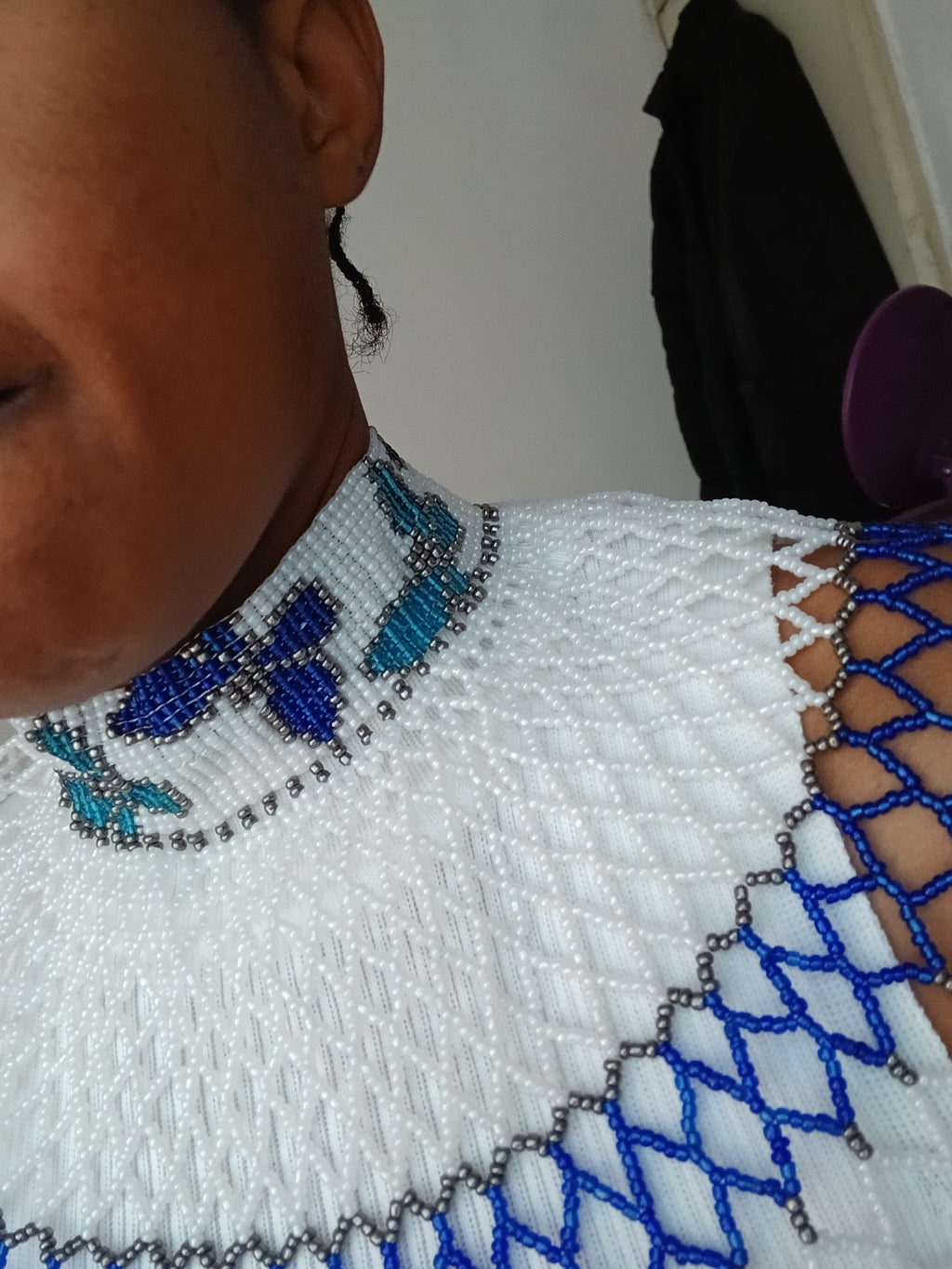 Butterfly Beaded Cape
