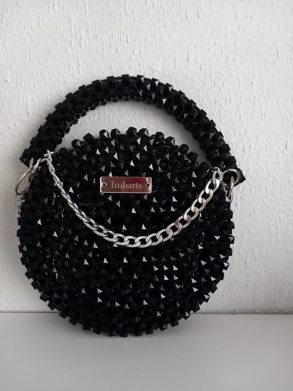 Round Beaded Bag